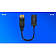 Adapter Savio DisplayPort (M) v1.2 - HDMI A (F) v1.4, 4K, AK-62