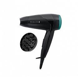 Remington Asciugacapelli D1500 Da Viaggio Pieghevole 2000w Nero