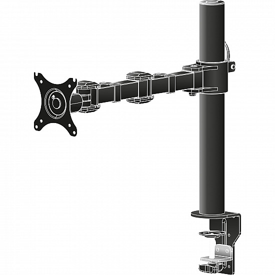 SINGLE ARM CLAMP 10-30IN 100X100 HAS 10KG