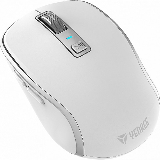 DUAL WiFi+Bluetooth wireless mouse, rechargeable battery, 5 buttons