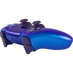 [AI generated title] Sony Ps5 Controller Dualsense V2 Chrome Indigo Haptisk Feedback Genopladelig