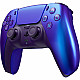 [AI generated title] Sony Ps5 Controller Dualsense V2 Chrome Indigo Haptisk Feedback Genopladelig