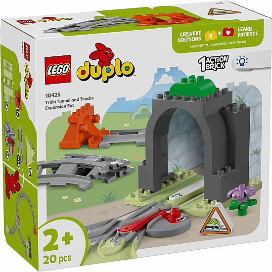 LEGO Duplo Town 10425 Tunel i tory kolejowe - zestaw rozszerzający