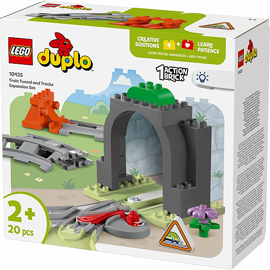 LEGO Duplo Town 10425 Tunel i tory kolejowe - zestaw rozszerzający