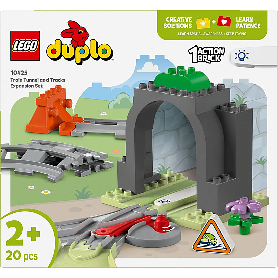 LEGO Duplo Town 10425 Tunel i tory kolejowe - zestaw rozszerzający