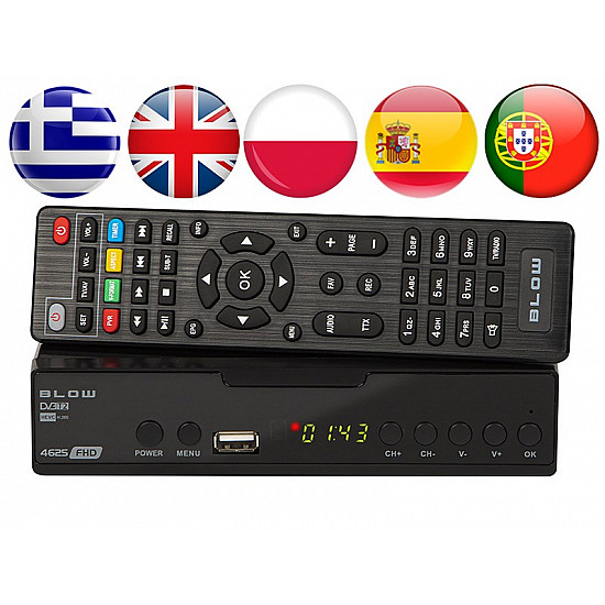 [AI generated title] Blow Tv Box Dvb-T2 4625Fhd H.265
