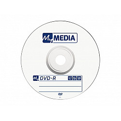 1x10 MyMedia DVD-R 4,7GB 16x Speed matt silver Wrap