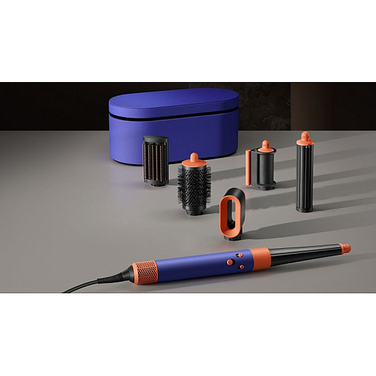 Dyson Curly+Coily Hair Multi-Styler HS08 Airwrap I.D. Ion conditioning Temperature (max) 3 °C 1300 W Vinca Blue/Topaz