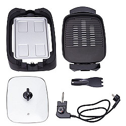 Adler Electric Grill AD 6610 Table 3000 W Black