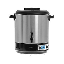 Adler Electric pot/Cooker AD 4496 2600 W 28 L Stainless steel/Black