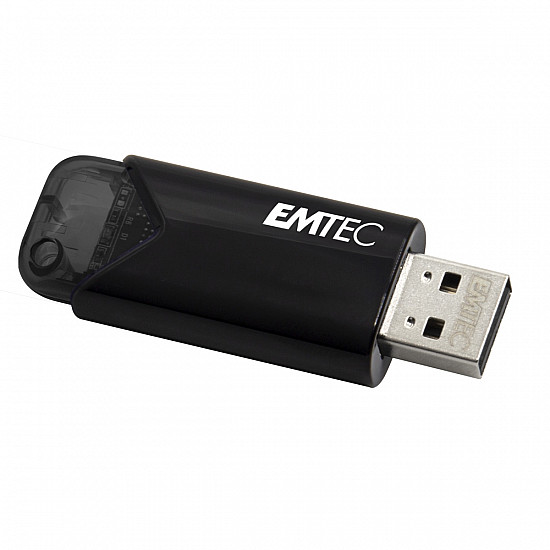 EMTEC B110 Click Easy 3.2 - 512 GB - USB Typ-A - 3.2 Gen 2 (3.1 Gen 2) - 20 MB/s - Dia - Schwarz