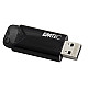 EMTEC B110 Click Easy 3.2 - 512 GB - USB Typ-A - 3.2 Gen 2 (3.1 Gen 2) - 20 MB/s - Dia - Schwarz