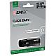 EMTEC B110 Click Easy 3.2 - 512 GB - USB Typ-A - 3.2 Gen 2 (3.1 Gen 2) - 20 MB/s - Dia - Schwarz