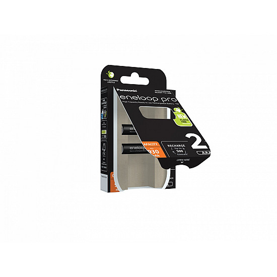 Panasonic eneloop pro BK-4HCDE/2BE - Batterie 2 x AAA - NiMH - (wiederaufladbar)