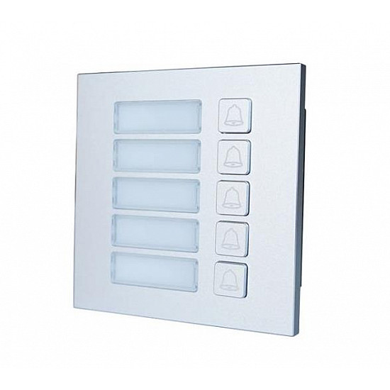 Technology DHI-VTO4202F-MB5 - Call button module - Silver - Europe - Aluminum - IK