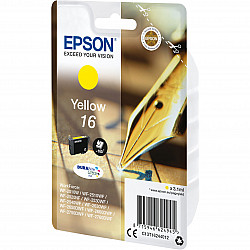 16 3.1 ml Yellow original ink cartridge for WorkForce WF-2010. WF-2510. WF-2520. WF-2530. WF-2540. W