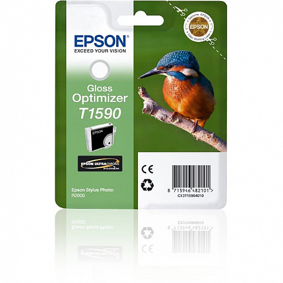 EPSON Tinte Gloss Optimizer T1590 1 x 17 ml Ultrachrome Hi-Gloss2 fuer Stylus Photo R2000