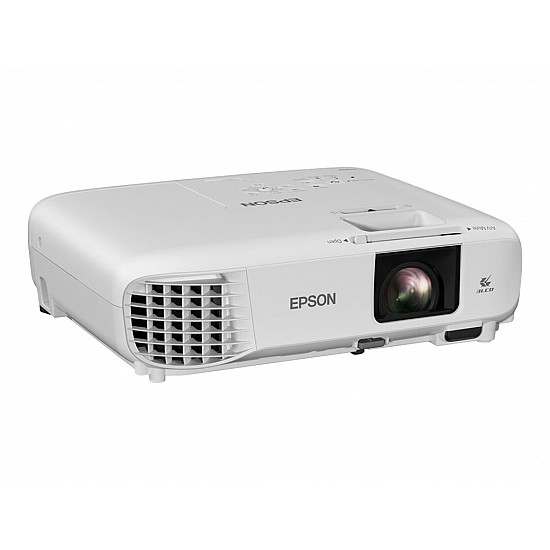 (1920x1080) Epson EB-FH06 3-LCD Portable 3500-Lumen 16:9 VGA HDMI CompositeVideo Speaker Full HD White 28-37dB