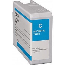 Epson SJIC36P(C) - 80 ml - Cyan - Original - Tintenpatrone