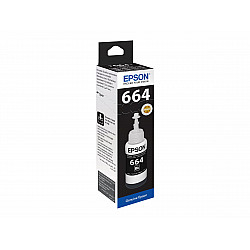 T6641 black original EPSON ink bottle black 4000 p. 70.00 ml
