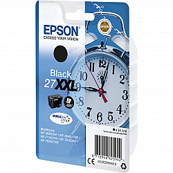 27XXL black original EPSON ink cartridge black 2200 p. 34.10 ml