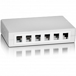 12-Port Keystone Jack Surface