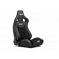 Next Level Racing PU Leather and Suede Reclining Seat ERS4 Elite PU Leather & Suede Edition Black