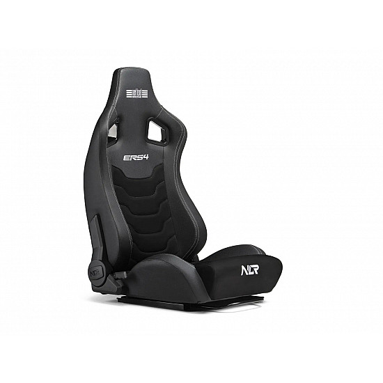 Next Level Racing PU Leather and Suede Reclining Seat ERS4 Elite PU Leather & Suede Edition Black