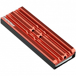 Enermax ESC001 heat sink for M.2 2280 SSD (Red)