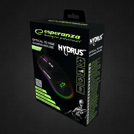 Esperanza EGM702 mouse Right-hand USB Optical 7200 DPI