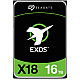 16TB Seagate Exos X18 ST16000NM004J 7200RPM 256MB Ent. *Bring-In-Warranty*
