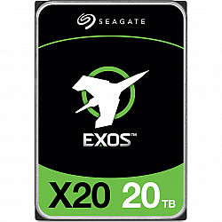 Kietasis diskas Seagate Exos X20 20TB 7200RPM 256MB ST20000NM007D