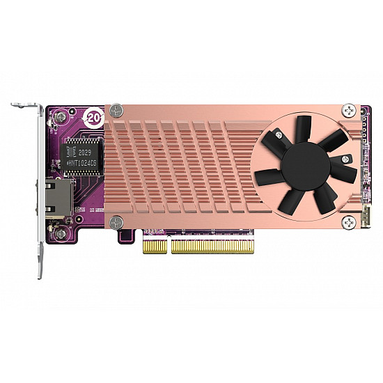 2XPCIE2280 M.2SSD SL PCIEGEN3X8 1X AQC113C 10GBE NBASE-T PORT