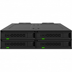 ExpressCage MB324V4P-B, Wechselrahmen schwarz