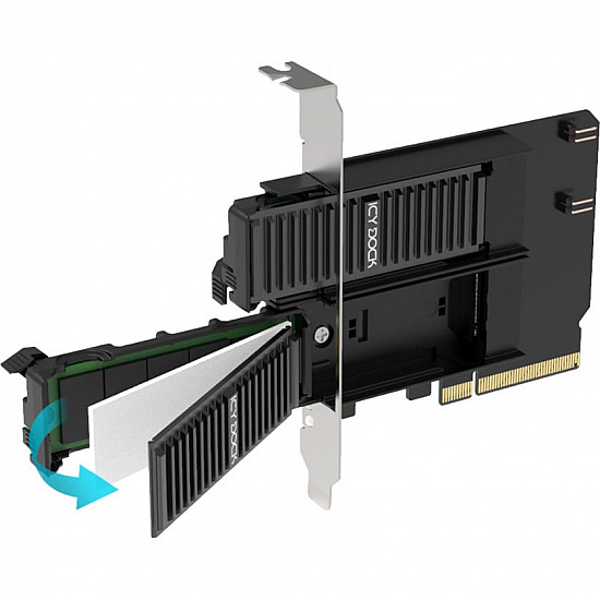ExpressSlot Core CP073-2 (MB312M4P-B), Wechselrahmen schwarz