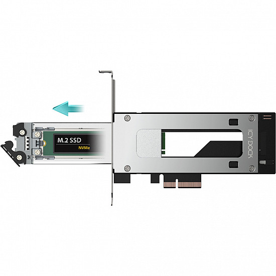 ExpressSlot Elite MB840M5P-B, Schnittstellenkarte schwarz/silber