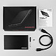 AXAGON A compact aluminum USB 3.2 Gen 1 - SATA 6G external box designed for 2.5