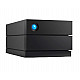 External HDD LACIE 2big RAID 8TB USB 3.1 Drives 2 Black STHJ8000800