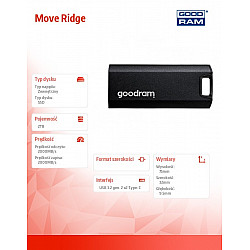 External SSD Move Ridge 2TB 2000/2000MB/s