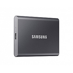 Išorinis SSD diskas Samsung Portable T7 2TB USB 3.2 Gen2 Titan Gray