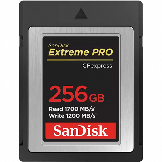 SanDisk Extreme PRO CFexpress Card Type B, 512GB, 1700MB/s Read, 1200MB/s Write