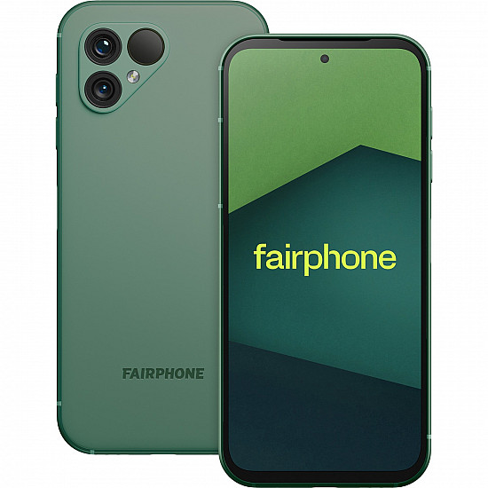 Fairphone 5 128GB, Handy Green, Android 13, Dual SIM, 6 GB