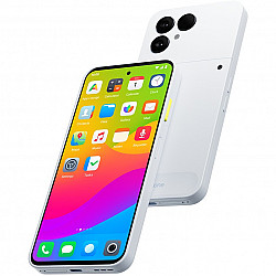 Das Fairphone (Gen. 6) 256GB, Handy Cloud White, Android 15, 8 GB