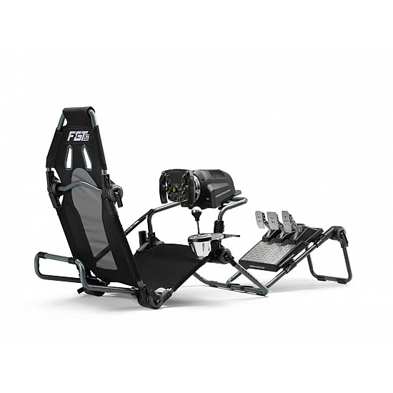 Next Level Racing Foldable Formula and GT Cockpit F-GT Lite Grey Edition Grey and Black