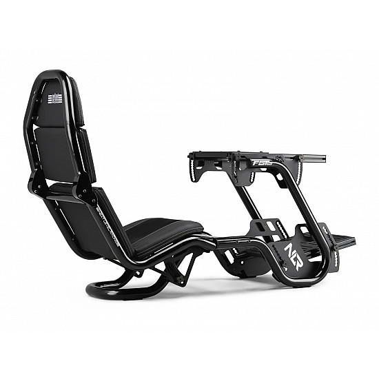 Next Level Racing Steel Racing Simulator Cockpit F-GT Pro Formula and GT Black Edition Black