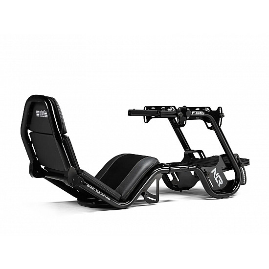 Next Level Racing Steel Racing Simulator Cockpit F-GT Pro Formula and GT Black Edition Black