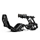 Next Level Racing Steel Racing Simulator Cockpit F-GT Pro Formula and GT Black Edition Black