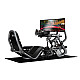 Next Level Racing Steel Racing Simulator Cockpit F-GT Pro Formula and GT Grey Edition Grey