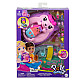 Figures set Polly Pocket Compact bag The hedgehog family