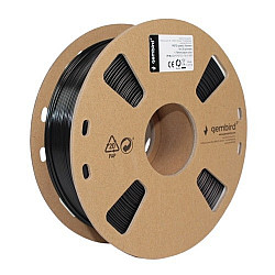 Gembird PETG filament 1.75mm Sort 3DP-PETG1.75-01-BK